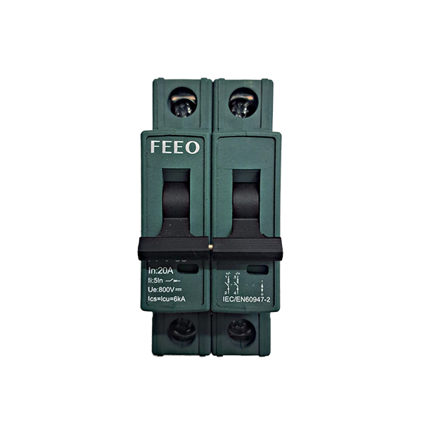 MCB DC 2P 32A 800V 4 MCB DC 2P 20A 800V , CB Feeo