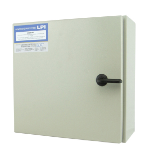 Tủ Cắt lọc sét 1 pha 125A 3 SF140-480-100+50-AIMCB , Tủ cắt lọc sét 1 pha 40A LPI , • Tủ cắt lọc sét 1 pha 125A LPI , SF1125-480-100+50-AIMCB